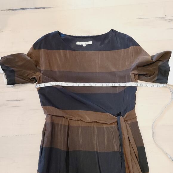 3.1 Phillip Lim Striped Dress With Waist Tie - Picture 7 of 7